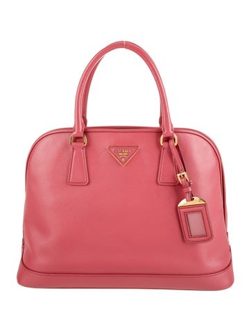 Prada Handle Bags Saffiano Leather Promenade