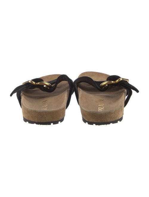 Prada Velvet Slides