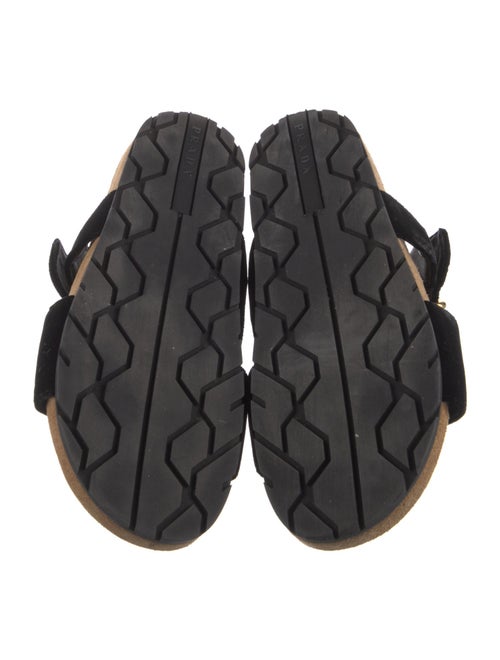 Prada Velvet Slides