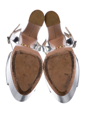 Prada Leather T-Strap Pumps