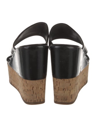 Prada Patent Leather Slides