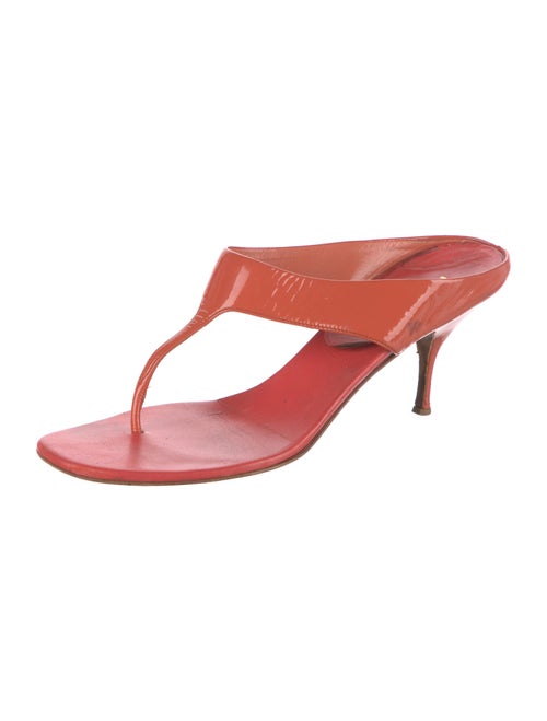 Prada Patent Leather Slides