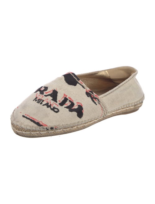 Prada Canvas Printed Espadrilles
