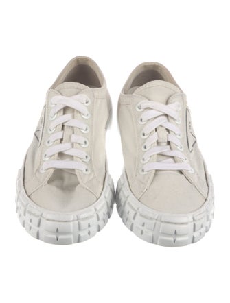 Prada Canvas Sneakers