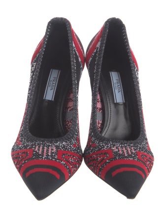 Prada Printed Pumps