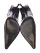 Prada Patent Leather Patterned Pumps