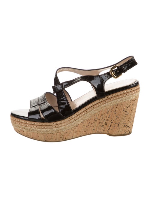 Prada Patent Leather Espadrilles