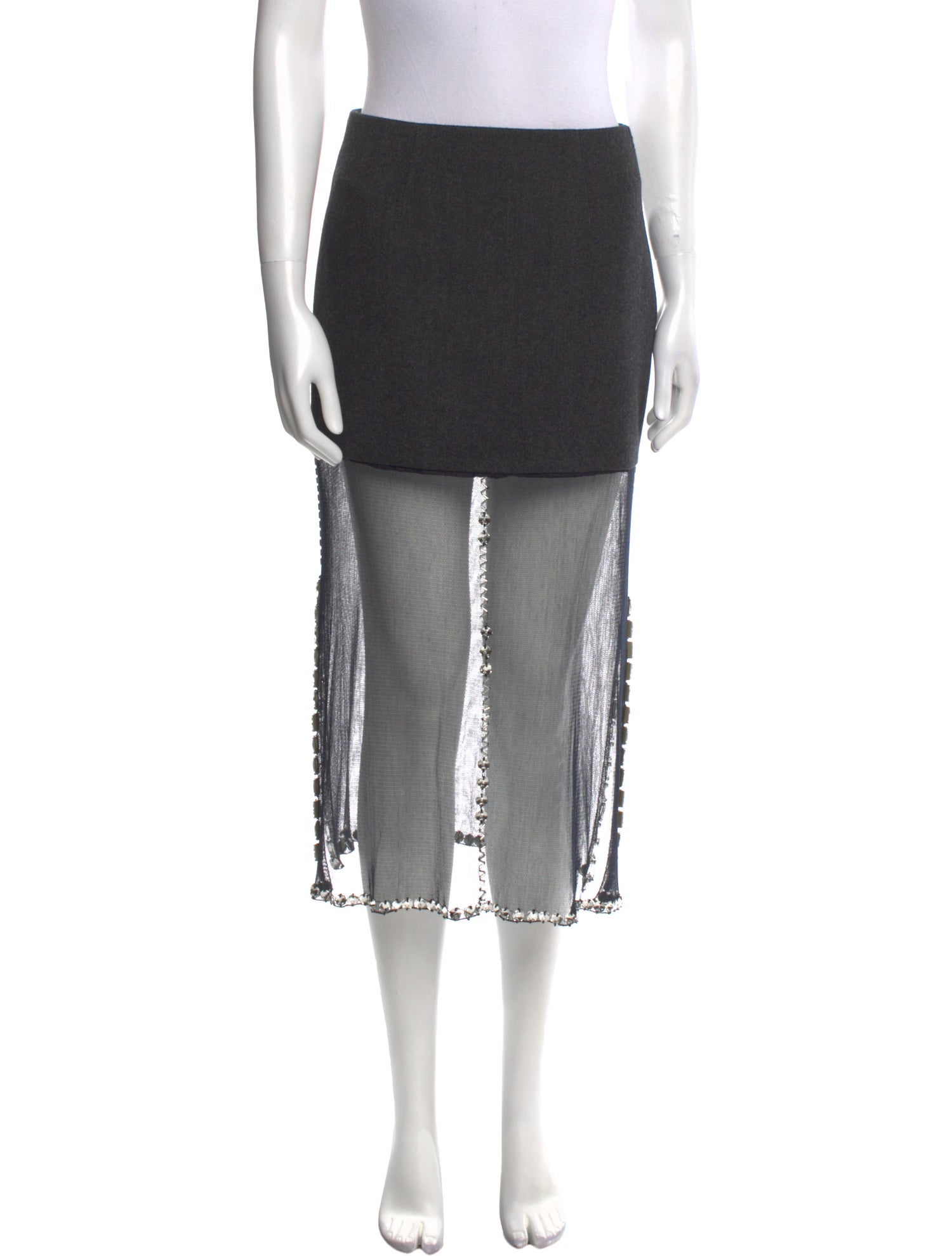 Prada 2022 Midi Length Skirt w/ Tags