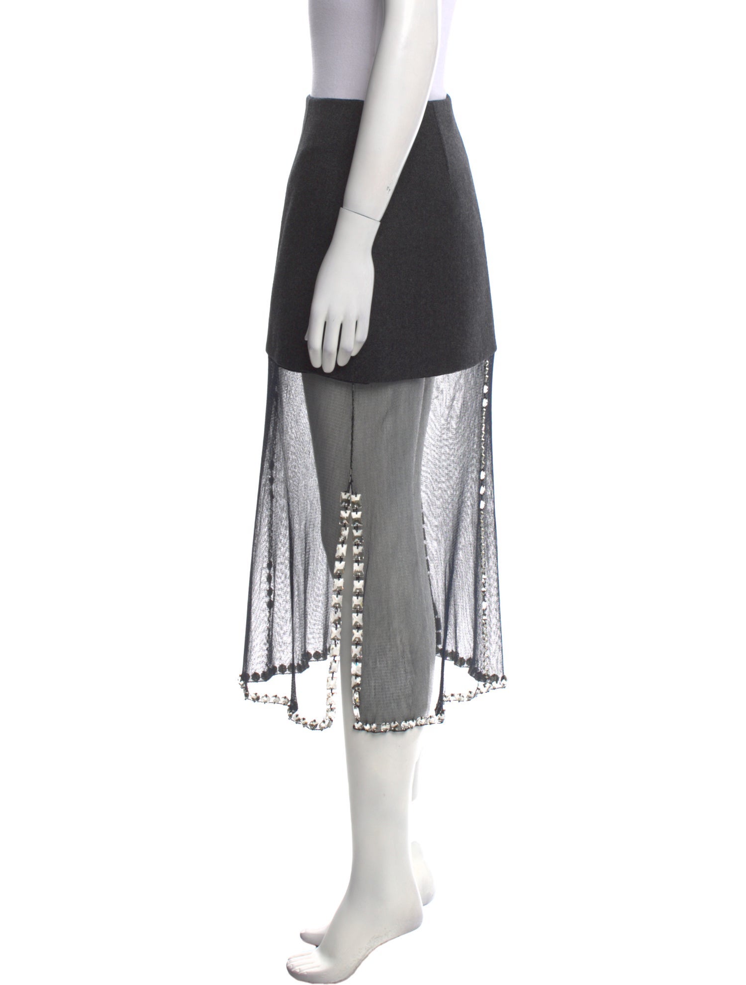 Prada 2022 Midi Length Skirt w/ Tags