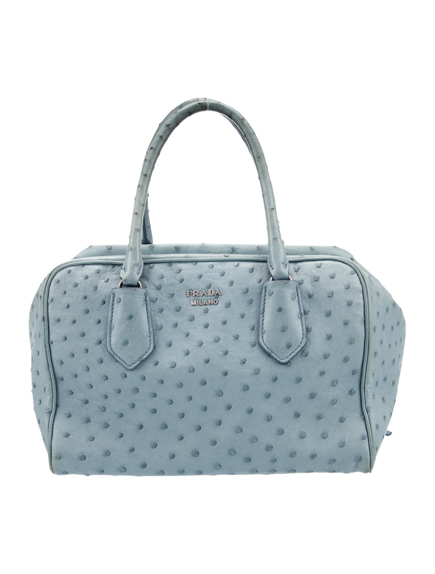 Prada Ostrich Inside Medium
