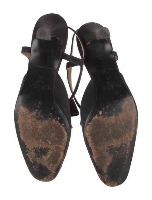 Prada Satin Mules