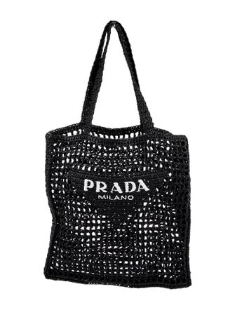 Prada Raffia Grass Tote
