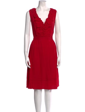 Prada Dresses Vintage Knee-Length Dress Us8, It44 | M