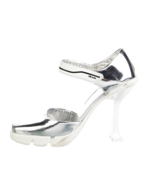 Prada Patent Leather Slingback Pumps