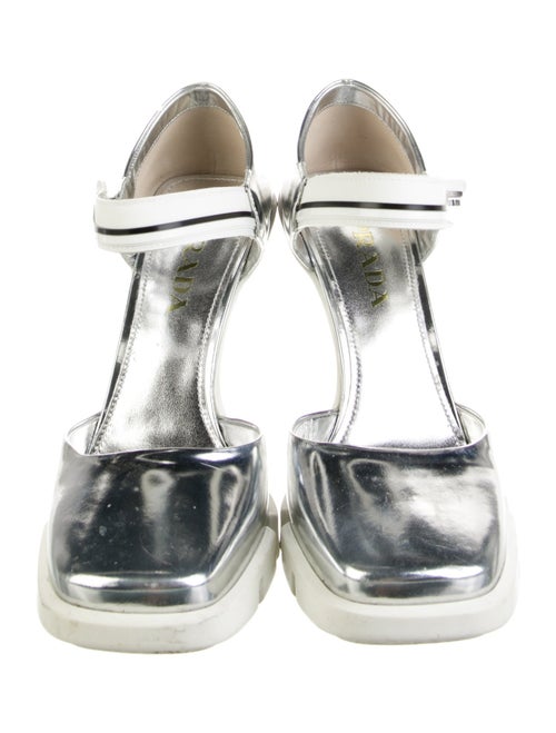 Prada Patent Leather Slingback Pumps