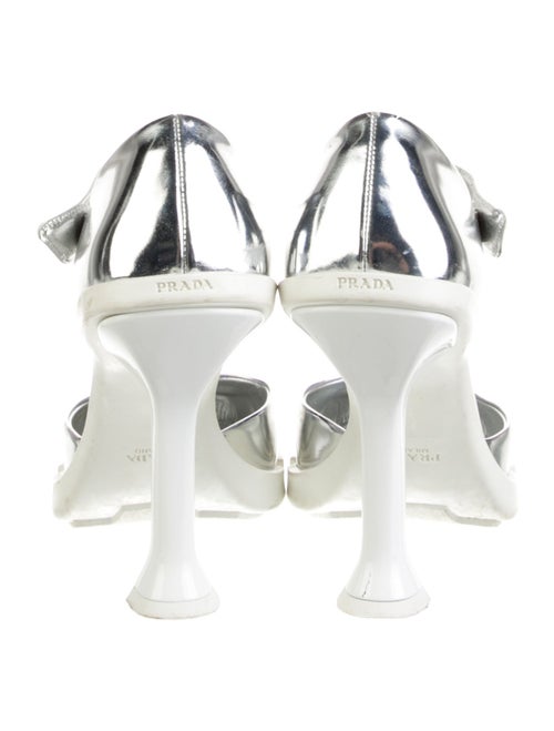 Prada Patent Leather Slingback Pumps