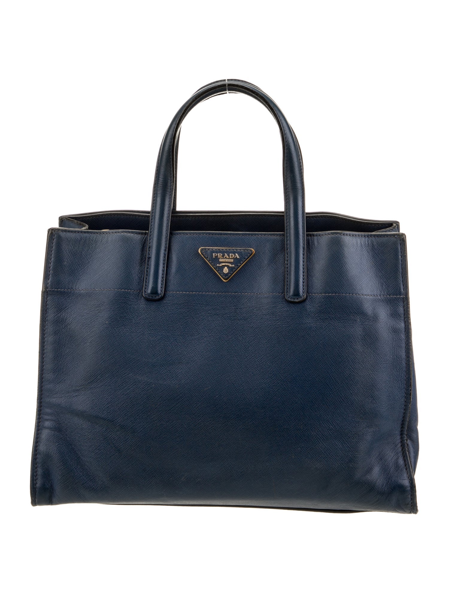 Prada Leather Top Handle Bag