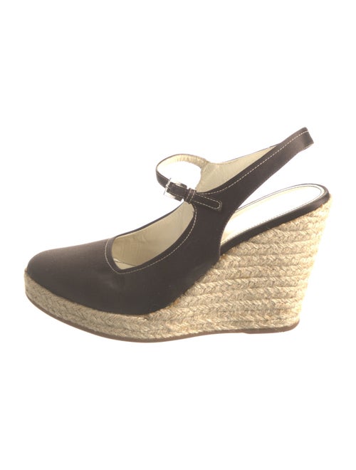 Prada Satin Espadrilles
