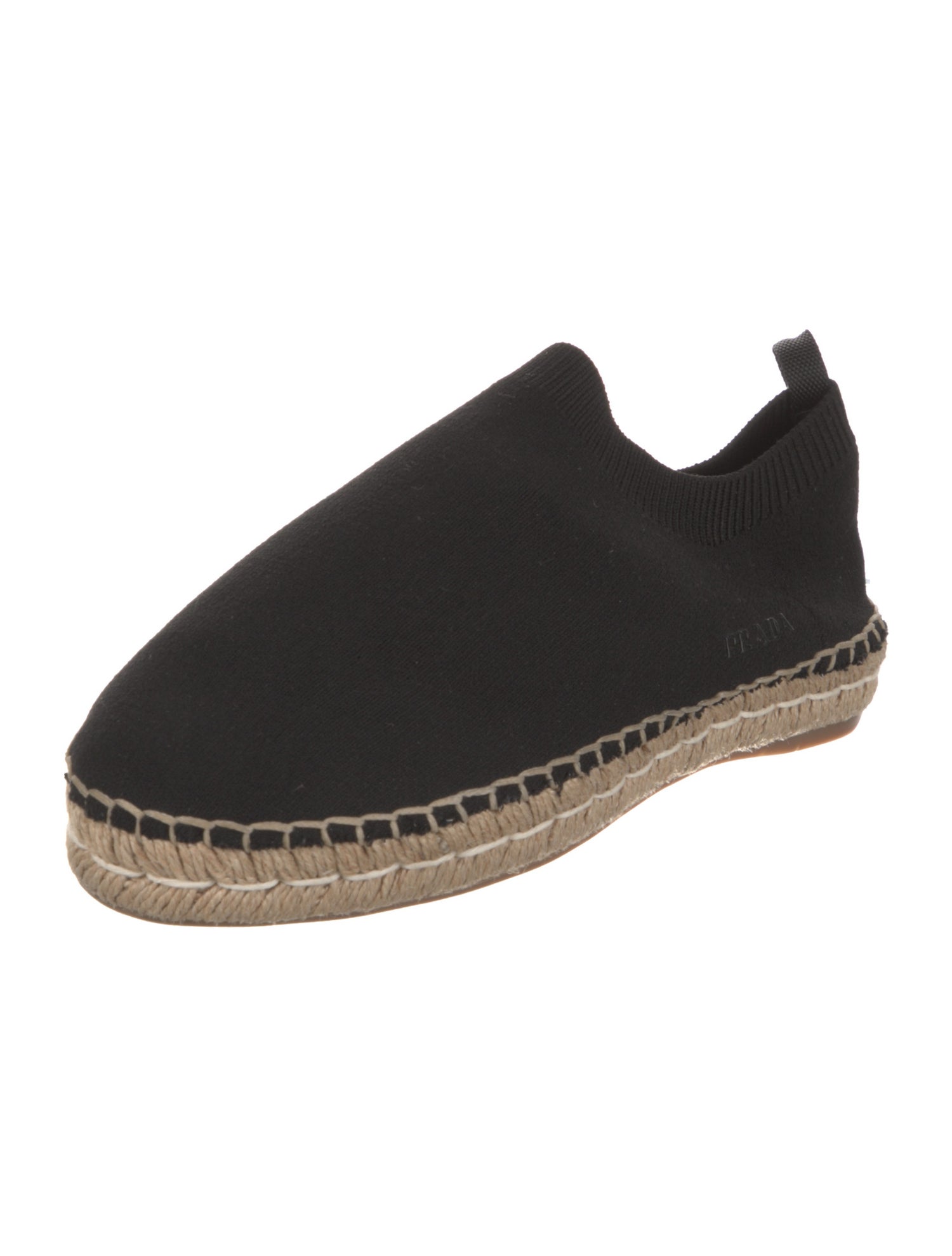 Prada Whipstitch Trim Espadrilles