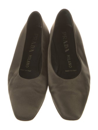 Prada Satin Ballet Flats