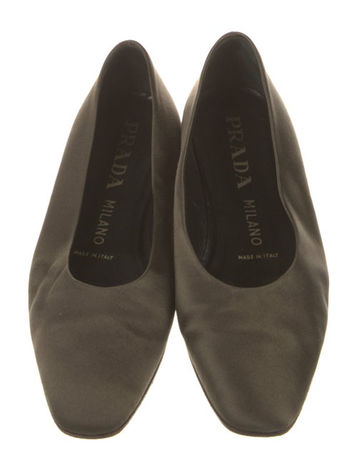 Prada Satin Ballet Flats