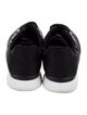 Prada Mesh Leather Trim Embellishment Sneakers
