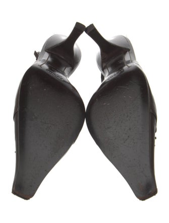 Prada Leather Slingback Pumps