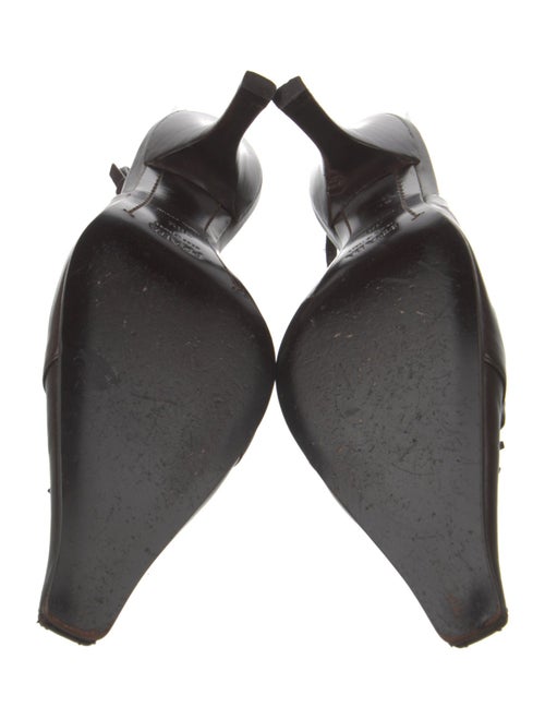 Prada Leather Slingback Pumps