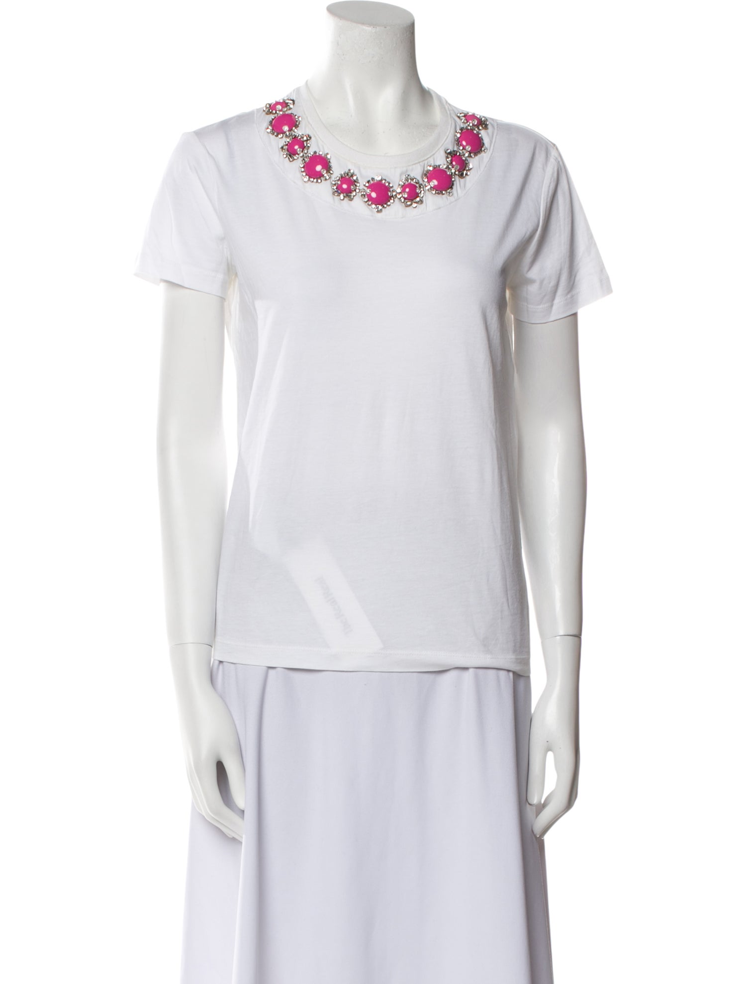 Prada 2012 Scoop Neck T-Shirt