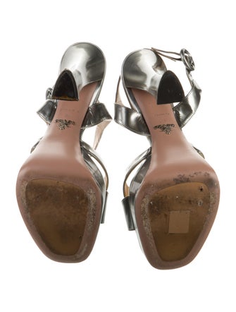 Prada Leather Slingback Sandals