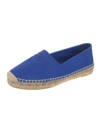 Prada Embroidered Accent Espadrilles