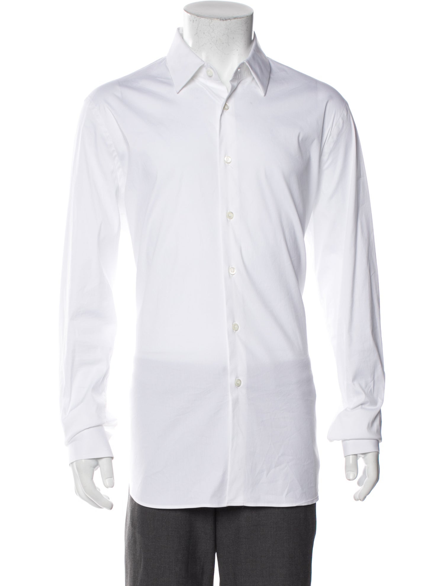 Prada 2024 Long Sleeve Dress Shirt
