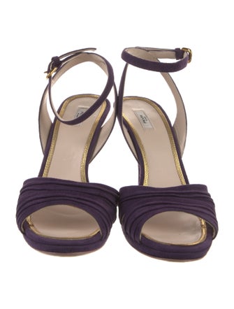 Prada Suede Sandals