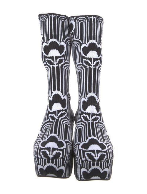 Prada Printed Sock Boots
