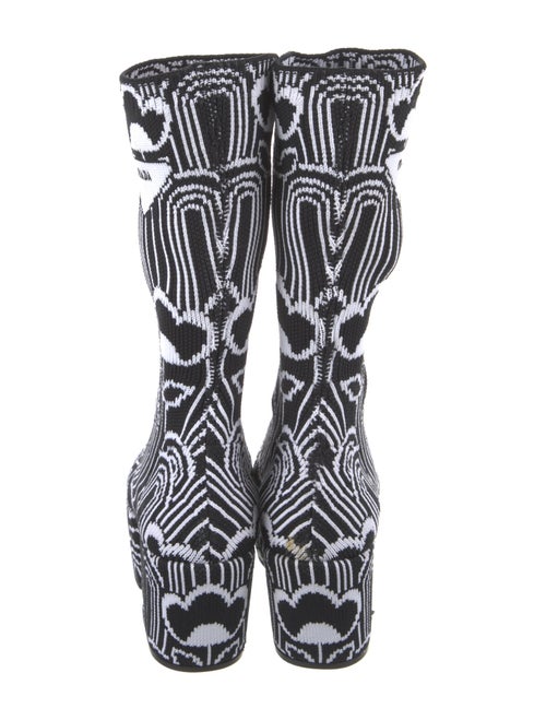 Prada Printed Sock Boots
