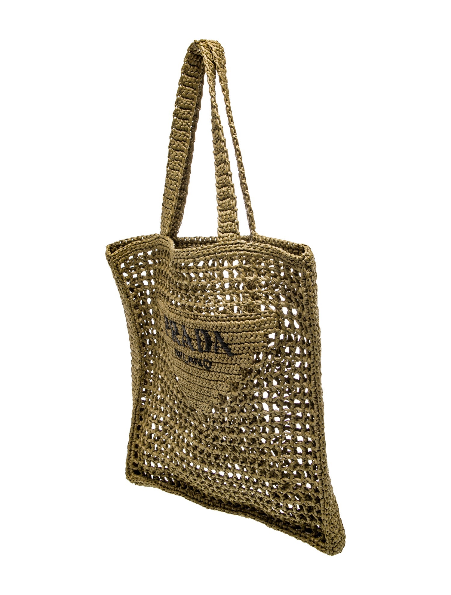 Prada Raffia Grass Tote