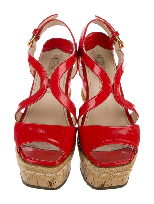 Prada Patent Leather Espadrilles