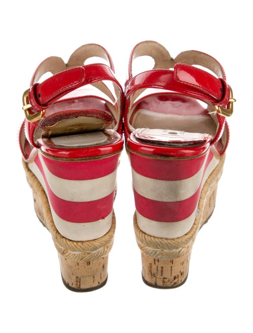 Prada Patent Leather Espadrilles