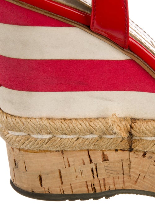 Prada Patent Leather Espadrilles