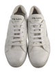 Prada Quilted Pattern Leather Sneakers