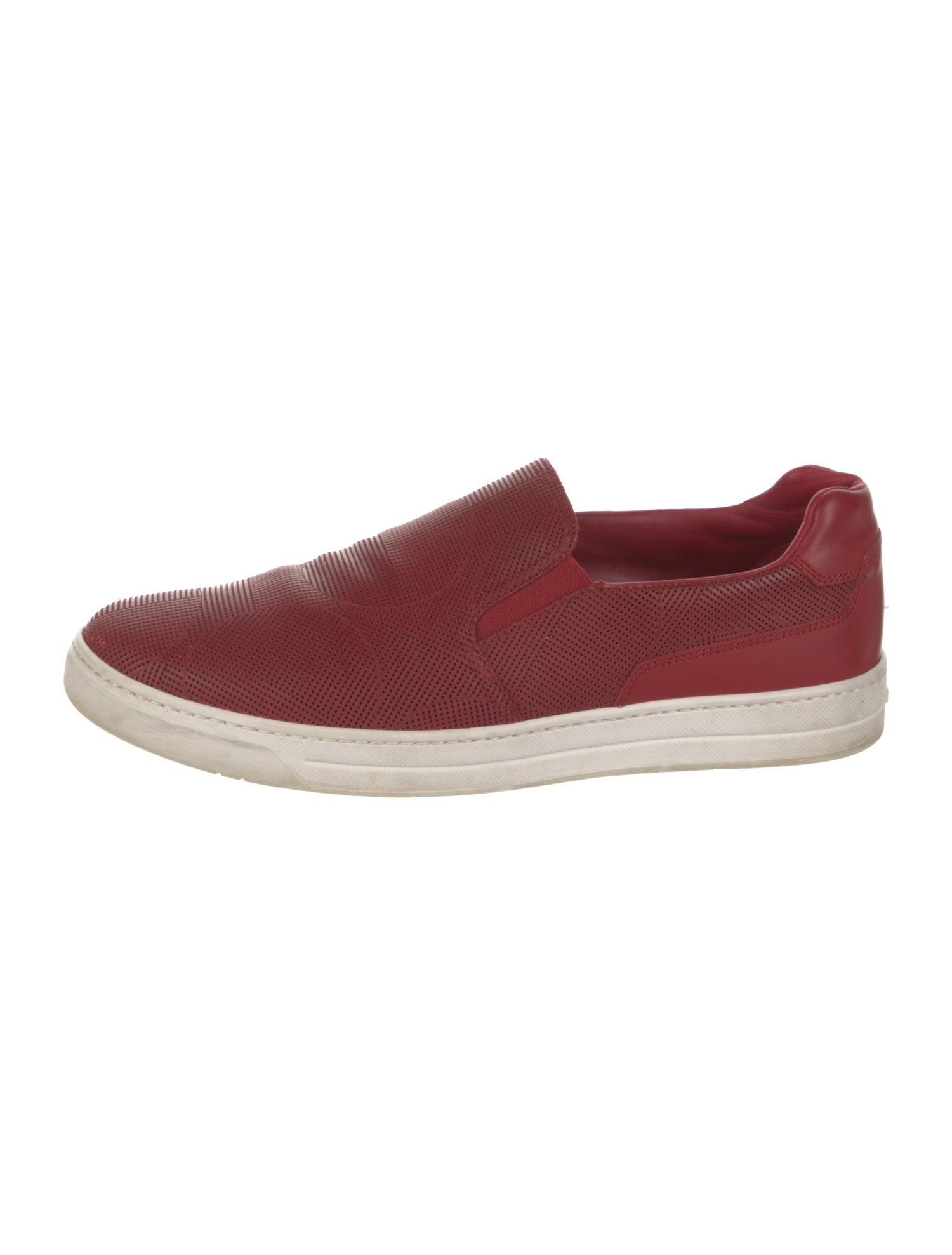 Prada Sport Leather Printed Sneakers