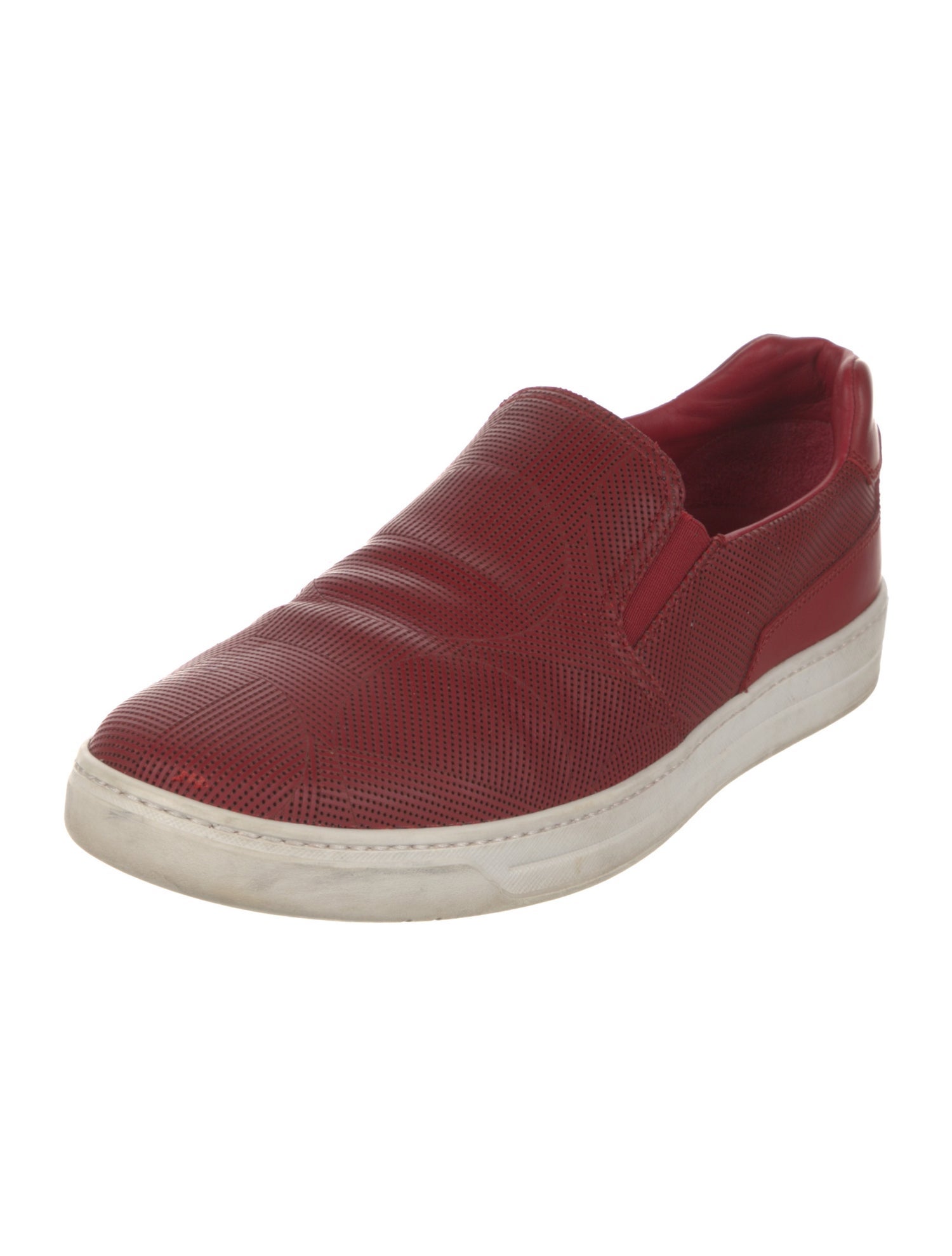 Prada Sport Leather Printed Sneakers