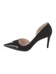 Prada Suede D'Orsay Pumps