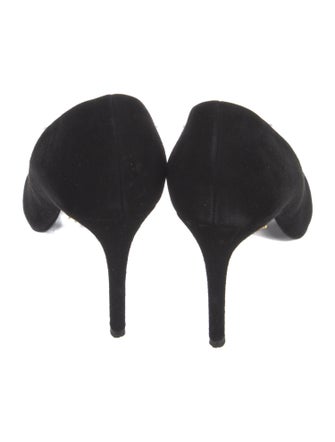 Prada Suede D'Orsay Pumps