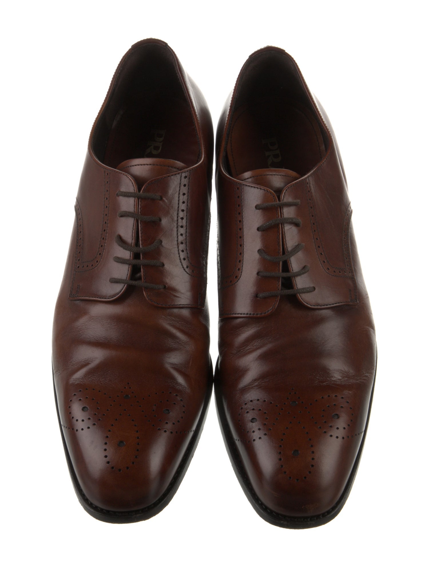 Prada Leather Brogues