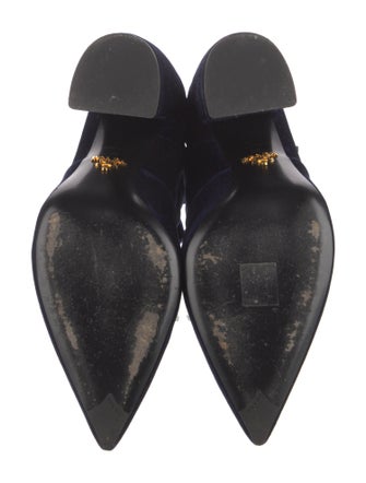 Prada Velvet Sock Boots