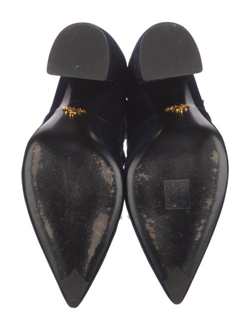 Prada Velvet Sock Boots