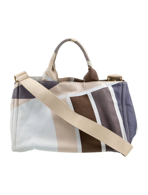 Prada Canvas Weekender Bag Medium