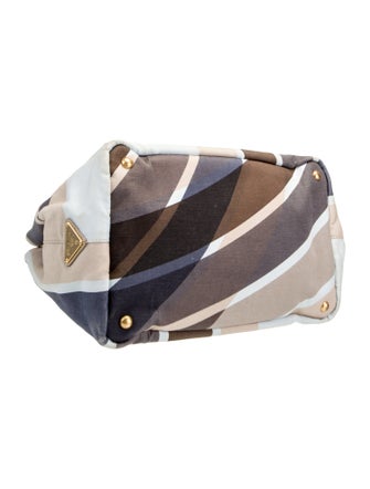 Prada Canvas Weekender Bag Medium