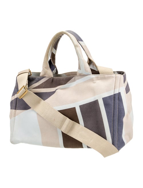 Prada Canvas Weekender Bag Medium